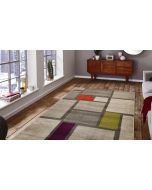 Mondrian Multi Abstract Teppich von Floorita