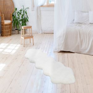 Arte Espina Rabbit Double Sheepskin 300 Weiß Teppiche von Kayoom