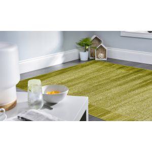 Sienna Green Bordered Rug von Floorita